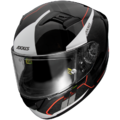 Helma Axxis Racer GP Carbon Spike, lesklá perleťová bílá