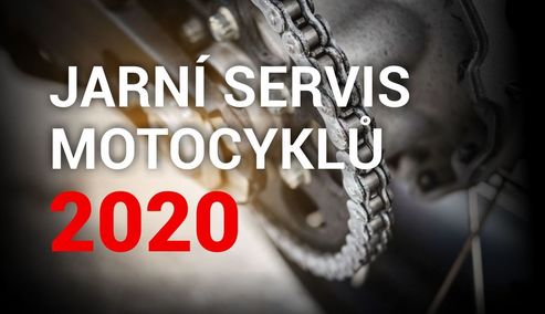 Jarní servis motocyklů 2020