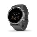 Garmin vívoactive4 Silver, Gray Band