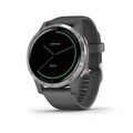 Garmin vívoactive4 Silver, Gray Band