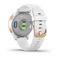 Garmin vívoactive4S RoseGold, White Band