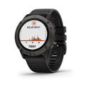 Garmin fenix6X Solar, TitaniumGrayDLC/Black Band