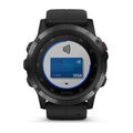 Garmin fenix5X Plus Sapphire Black PRO, Black Band