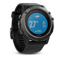 Garmin fenix5X Sapphire Gray Optic, Black band