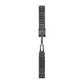 Řemínek pro fenix5/Quatix5/Forerunner 935 - QuickFit 22, ocelový, šedý