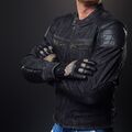 Bunda 4SR Rowdie Denim Jacket Black