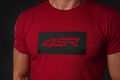Tričko 4SR Logo Carbon Red Tričko 4SR Logo Carbon Red