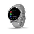 Garmin vívoactive4S Silver, Gray Band