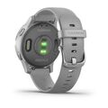 Garmin vívoactive4S Silver, Gray Band
