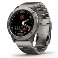 Garmin fenix6X Solar, Titanium/Titanium Band