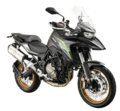 Motocykl QJMOTOR SRT 700X - tmavě šedá