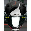 Helma Axxis Racer GP Carbon Spike, lesklá perleťová bílá