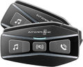 Bluetooth Handsfree CellularLine Interphone U-COM4, Twin Pack
