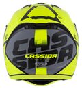Helma Cassida Cross Cup NAPA žlutá fluo-černá-šedá perleť
