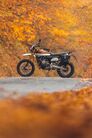 Motocykl Fantic Caballero 500 Explorer hnědo-bílá / 2023 Motocykl Fantic Caballero 500 Explorer hnědo-bílá / 2023