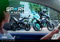 Motocykl Kawasaki Ninja e-1 stříbrná / 2024