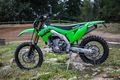 Motocykl Kawasaki KX450X s SPZ / zelená / 2022