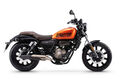Motocykl QJMOTOR SRV 125 - oranžová
