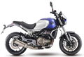 Motocykl QJMOTOR SRV 550 - modrá