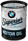 Plechová pokladnička BMW SUPERIOR MOTOR OIL