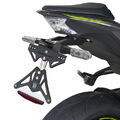 Sklopný držák SPZ Barracuda pro originální blinkry - Kawasaki Z900 (20-24)