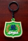 Přívěsek na klíče s logem 40 let Ninja - zelená