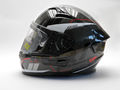 Helma Axxis Racer GP Carbon Spike, lesklá perleťová bílá