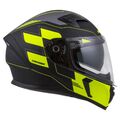 Helma Cassida Integral 3.0 Roxor černá matná-žlutá fluo-šedá
