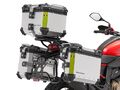 Motocykl QJMOTOR SRT 600SX - písková s tmavě zeleným pruhem - sada kufrů zdarma Motocykl QJMOTOR SRT 600SX - písková s tmavě zeleným pruhem - sada kufrů zdarma