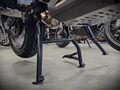 Motocykl QJMOTOR SRT 600SX - šedá s červeným pruhem - sada kufrů zdarma