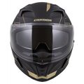 Helma Cassida Integral 3.0 Turbohead černá matná-zlatá