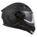 Helma Cassida Integral 3.0 Turbohead černá matná-zlatá