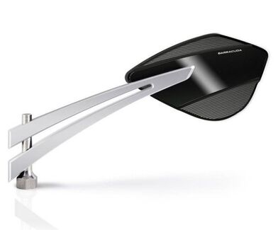 Zrcátka Barracuda Z-VERSION - černo/stříbrná