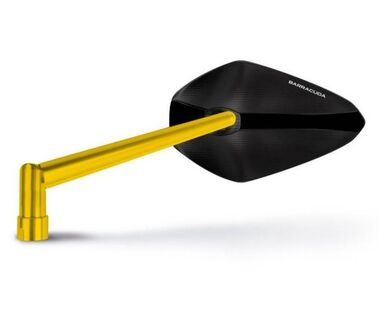 Zrcátka Barracuda X-VERSION B-LUX - černo/zlatá