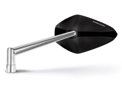 Zrcátka Barracuda X-VERSION B-LUX - černo/stříbrná