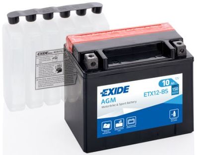 Baterie Exide ETX12-BS