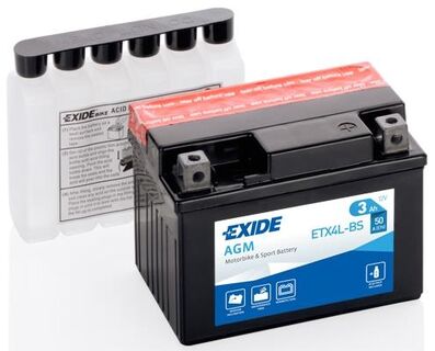 Baterie Exide ETX4L-BS Baterie Exide ETX4L-BS