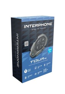 Bluetooth Handsfree CellularLine Interphone TOUR HD, Single Pack