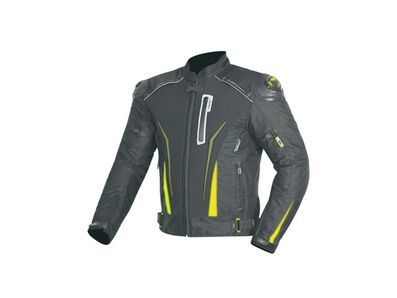 Bunda Maxx textilní černo/žlutá AT2111