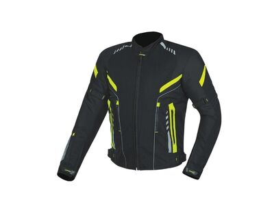 Bunda Maxx textilní černo/žlutá AT2125