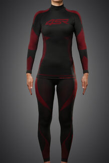 Dámské funkční prádlo Ladies Seamless Set Red