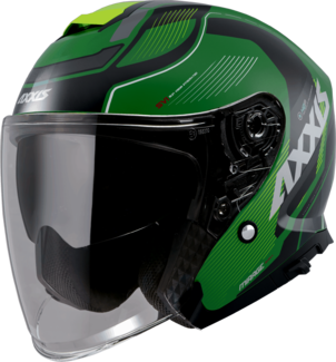 Helma Axxis Mirage ABS Village, matná zelená