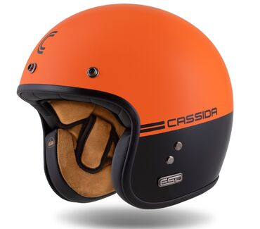 Helma Cassida Eso Super Hooligan - černá / oranžová perleť