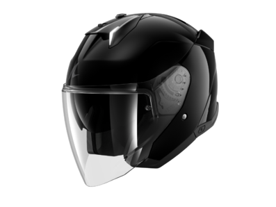 Helma Shark Skwal 3 JET BLANK, BLK