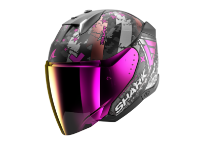 Helma Shark Skwal 3 JET HELLCAT MAT, KUV