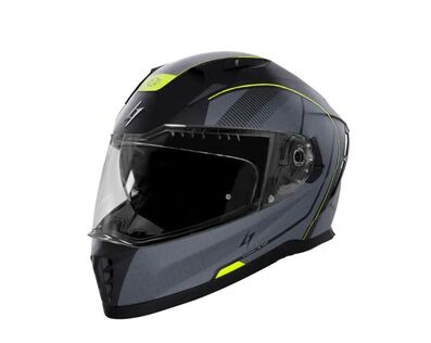 Helma Stormer Blaster Tron žluto-černo-šedý mat  