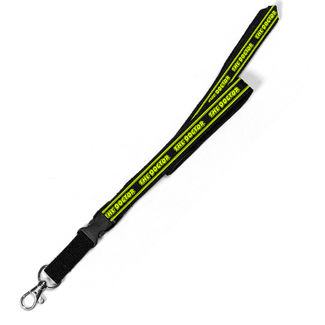 Klíčenka Valentino Rossi na krk žluto - černá