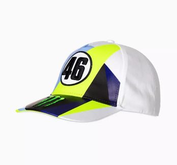 Kšiltovka Valentino Rossi VR46 Abu Dhabí Replika bílá 442706