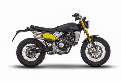 Motocykl Fantic Caballero 125 Scrambler - černá / 2023