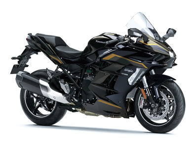 Motocykl Kawasaki Ninja H2 SX SE - zlato-černá / 2026 Motocykl Kawasaki Ninja H2 SX SE - zlato-černá / 2026